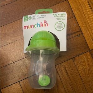 Munchkin Lime Green Toddler Straw Cup